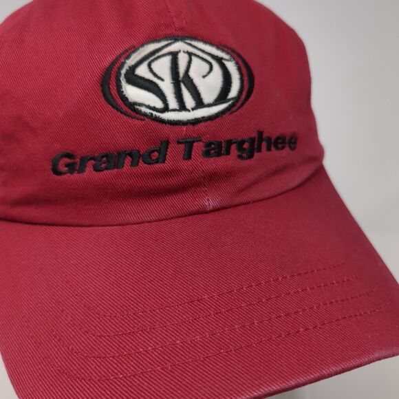 Grand Traghee Slideback Hat Red OS Adjustable Embroidered Alternative Headwear - Picture 4 of 9